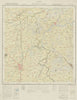 SURVEY OF INDIA 73 F/14 Jharkhand Chaibasa Saraikela Kharkai River  1913 map