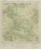 SURVEY OF INDIA 73 J/7 Jharkhand Odisha Gorumahisani Ghuma Nuniya Bomro 1926 map
