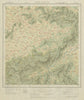 SURVEY OF INDIA 73 J/8 Odisha Similipal Park Tiger Reserve Bisoi  1927 old map