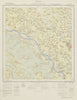 SURVEY OF INDIA 73 N/4 West Bengal Keshiary Sankrail Rohini Kultikri 1932 map