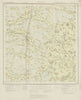 SURVEY OF INDIA 73 N/6 West Bengal Salboni Godapiasal Keshpur Mugbosan 1931 map