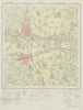 SURVEY OF INDIA 73 N/7 West Bengal Medinipur Kharagpur Kansabani River  1933 map