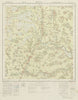 SURVEY OF INDIA 73 N/8 West Bengal Belda Kasba Narayangarh Nikursini 1931 map