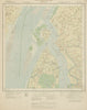 SURVEY OF INDIA 79 C/1 West Bengal Hooghly Estuary Kakdwip Sagar Island 1924 map
