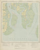 SURVEY OF INDIA 79 C/6 West Bengal Sibrampur Sundarbans Bakkhali 1922 old map