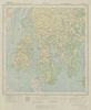 SURVEY OF INDIA 79 C/NW West Bengal Sagar Island Bakkhali Sundarbans 1925 map