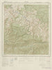 SURVEY OF INDIA 83 C/SE Assam Meghalaya Harangajao Saipung Forest  1923 map