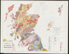 Geological map of Great Britain Sheet 1. North. Scotland 1971 old vintage