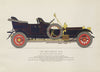 Rolls Royce 40/50 Roi-des-Belges touring car (1908) print. George Oliver 1959