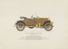 Morris Oxford bullnose 2-seat touring car (1913/14) print. George Oliver 1959