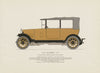 Humber 11.4 all-weather (1924) motor car print by George Oliver. Coventry 1961
