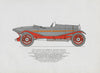 Alvis 12/50 sports (1925) sports car print by George Oliver. Coventry 1967