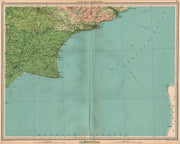 KENT Folkestone Dover Dungeness Rye Ashford Romney Marsh Cap Gris Nez 1939 map