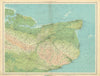 KENT Canterbury Dover Folkestone Ramsgate Margate Ashford Faversham 1939 map