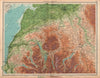 LAKE DISTRICT NORTH Carlisle Keswick Cockermouth Ullswater Cumbria 1939 map