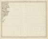 Torbay & Dartmouth. Part of South Devon, by George & John Cary 1832 old map