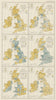British Isles population death rate diseases contagious TB. STANFORD 1887 map