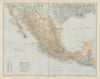 Mexico Guatemala El Salvador Belizes. Revillagigedo Socorro. STANFORD 1904 map