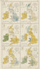 British Isles Religion dissenters Language Gaelic Welsh. STANFORD 1887 old map