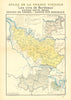 BORDEAUX VINS WINE MAP. Entre-Deux-Mers Graves de Vayres Sainte-Foy. LARMAT 1941