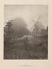 Le Moulin de Verzenay, Montagne de Reims, Champagne vineyards. Mumm 1944 print