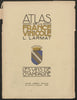 Louis Larmat. Atlas de la France Vinicole cover. Champagne 1944 old print