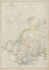 RUSSIAN IN ASIA West sheet. Siberia. Okrugs Oblasts Krais &c. LOWRY 1863 map