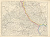 Battle Fields of Northern Italy. 2nd War of Independence 1859. DOWER c1859 map