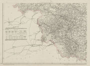 YORKSHIRE SOUTH WEST. Halifax Bradford Sheffield Leeds. WELLER 1863 old map