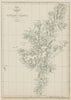 SHETLAND ISLANDS. Lerwick Mainland Yell Scotland. WELLER 1863 old antique map