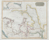 Discoveries of… Ross, Parry & Franklin in the Arctic regions. THOMSON 1830 map