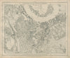 Stanford Library map of London Sheet 16 Deptford Greenwich Blackheath New X 1895