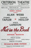 Criterion Theatre. Not in the Book. Arthur Watkyn. Alan Webb, Sydney Tafler 1958