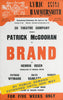 Lyric Theatre Hammersmith. Brand. Henrik Ibsen. Patricks McGoohen & Wymark 1959
