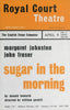 Royal Court Theatre. Sugar in the Morning. Howarth. John Fraser. Gaskill 1959