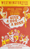 Westminster Theatre. Give a Dog a Bone. Panto. Ronnie Stevens. Henry Cass 1965