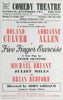 Comedy Theatre. Five Finger Exercise. John Gielgud. Shaffer. Ronald Culver 1958
