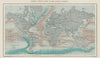 Chart of the Oceanic Currents. JOHNSTON 1856 old antique map plan