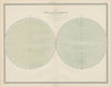 Map of the Lines of Equal Polarisation in the atmosphere. Brewster 1856