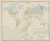 World distribution of Health & Disease. Yellow fever districts Americas 1856 map