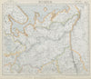 RUSSIA Arkhangelsk Vologda VIatka Perm Olontez Iaroslavl Urals.LETTS 1884 map