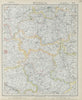 RUSSIA Kalouga Kharkov Ukraine Moscow Toula Kursk Riazan Voronej. LETTS 1884 map