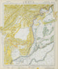 PAKISTAN & AFGHANISTAN. Punjab Beluchistan Sinde. British India. LETTS 1884 map