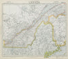 QUEBEC Québec. St Lawrence lighthouses. Maine. New Brunswick. LETTS 1884 map