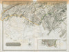 Edinburghshire south-west sheet. Midlothian. West Linton. THOMSON 1832 old map