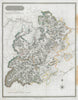 Selkirkshire county map. Peebles Innerleithen Galashiels Ettrick. THOMSON 1832