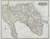 County of Wigton or Shire of Galloway. Wigtonshire Stranraer. THOMSON 1832 map