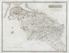 Renfrewshire. Paisley Barrhead Greenock Glasgow Dumbarton. THOMSON 1832 map