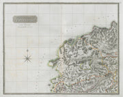 Perthshire north west. Lochs Rannoch, Tay & Ericht. Kinloch. THOMSON 1832 map