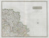 Perthshire north east. Blair Atholl Pitlochry Glenshee Dunkeld. THOMSON 1832 map